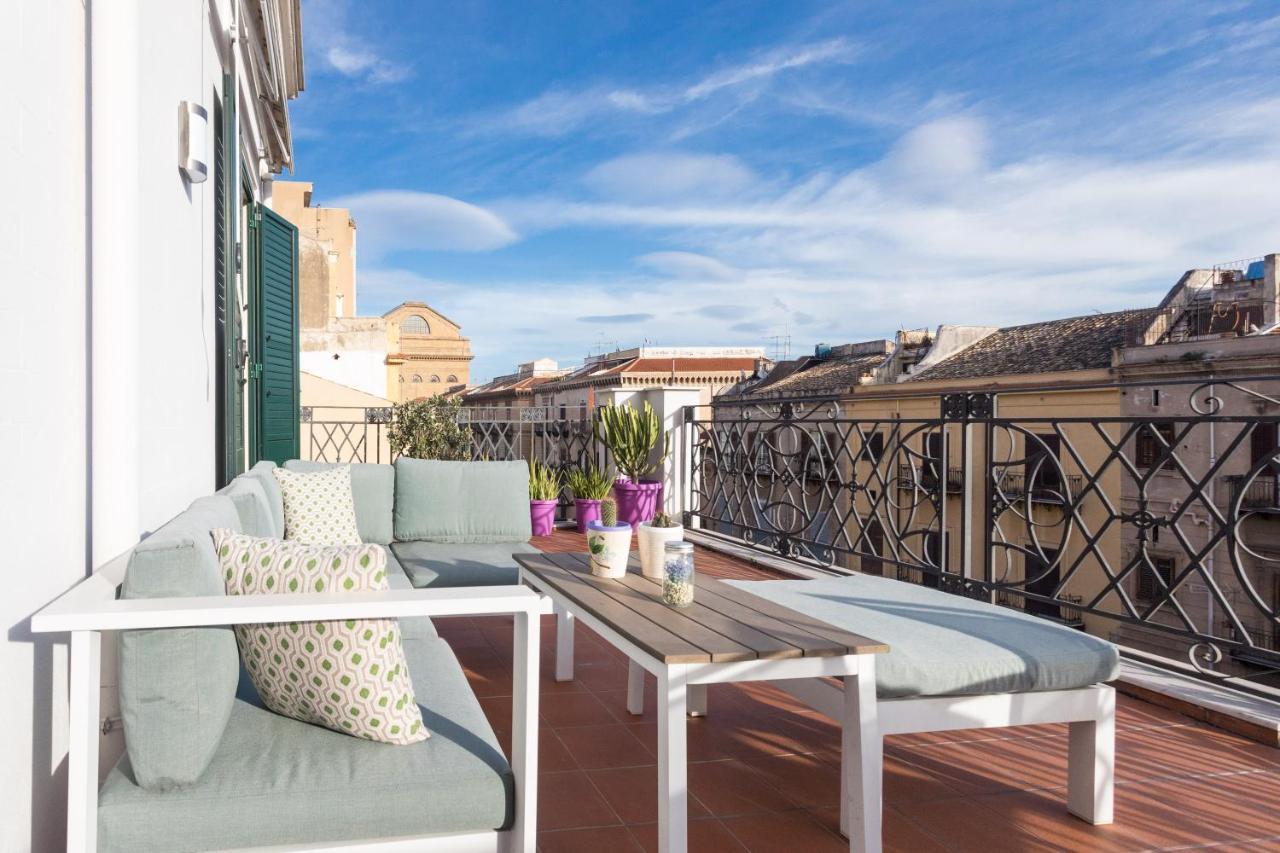 Апартаменты Terrazza Massimo Палермо Экстерьер фото
