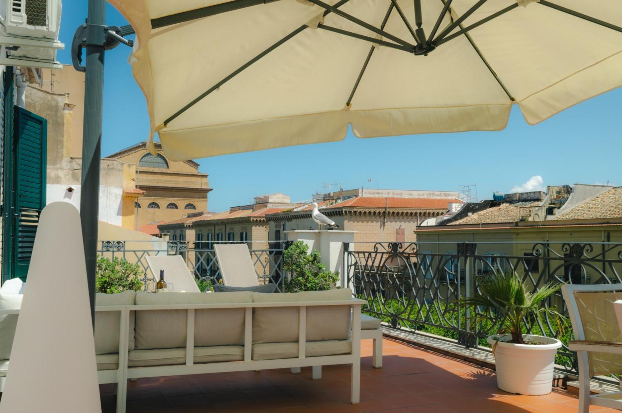 Апартаменты Terrazza Massimo Палермо Экстерьер фото